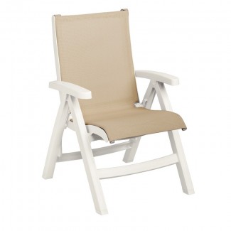 Grosfillex Belize sling folding sling chair